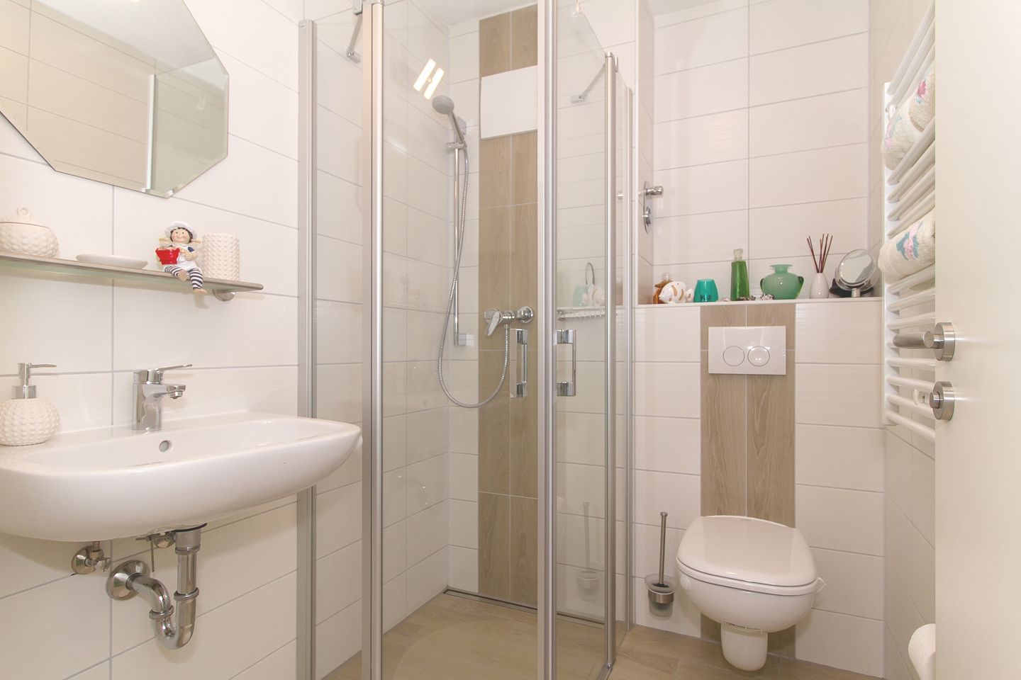  Ferienwohnung KWi 27 EG - " Ferien an de Küst" Graal-Müritz Küstenwald - Badezimmer