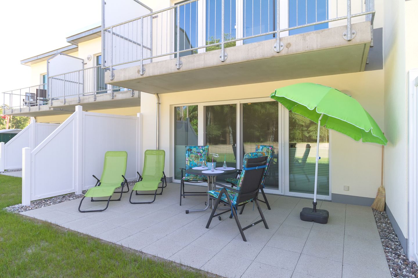  Ferienwohnung KWi 27 EG - " Ferien an de Küst" Graal-Müritz Küstenwald - Terrasse