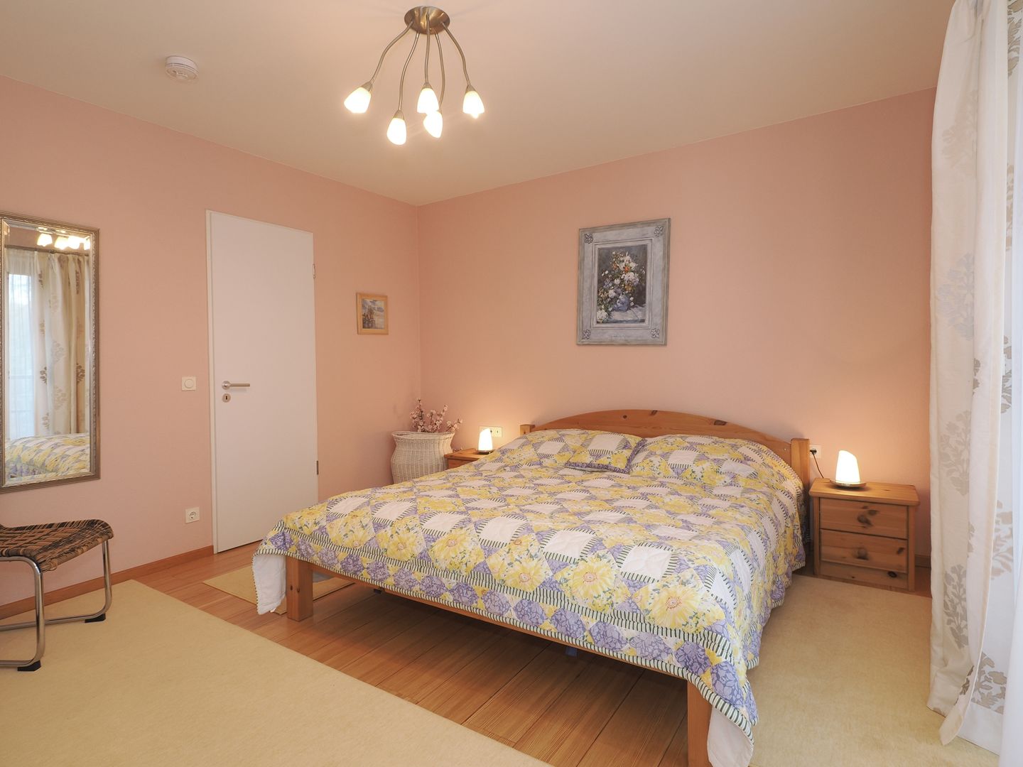 Kaiservillen Heringsdorf Ferienwohnung mit 1 Schlafzimmer und Balkon (D115) Insel Usedom - Schlafzimmer