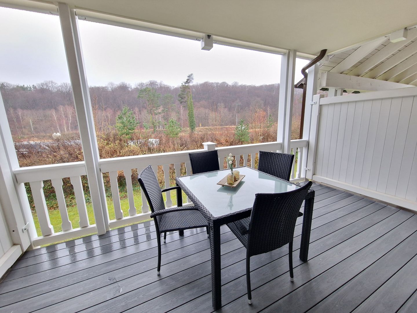 Dünenpark Binz Komfortplus Ferienwohnung mit 1 Schlafzimmer und Balkon im Obergeschoss (290) Insel Rügen - Balkon