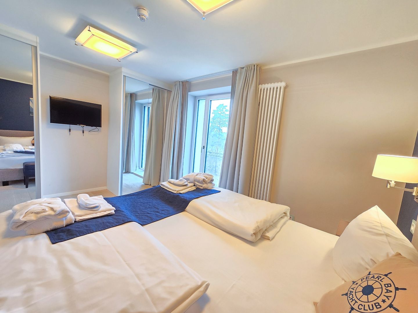 Dünenresidenz Prora Attraktive Ferienwohnung "Strandlust" mit 1 Schlafzimmer zur Sonnenseite (NP/415) Insel Rügen - Schlafzimmer