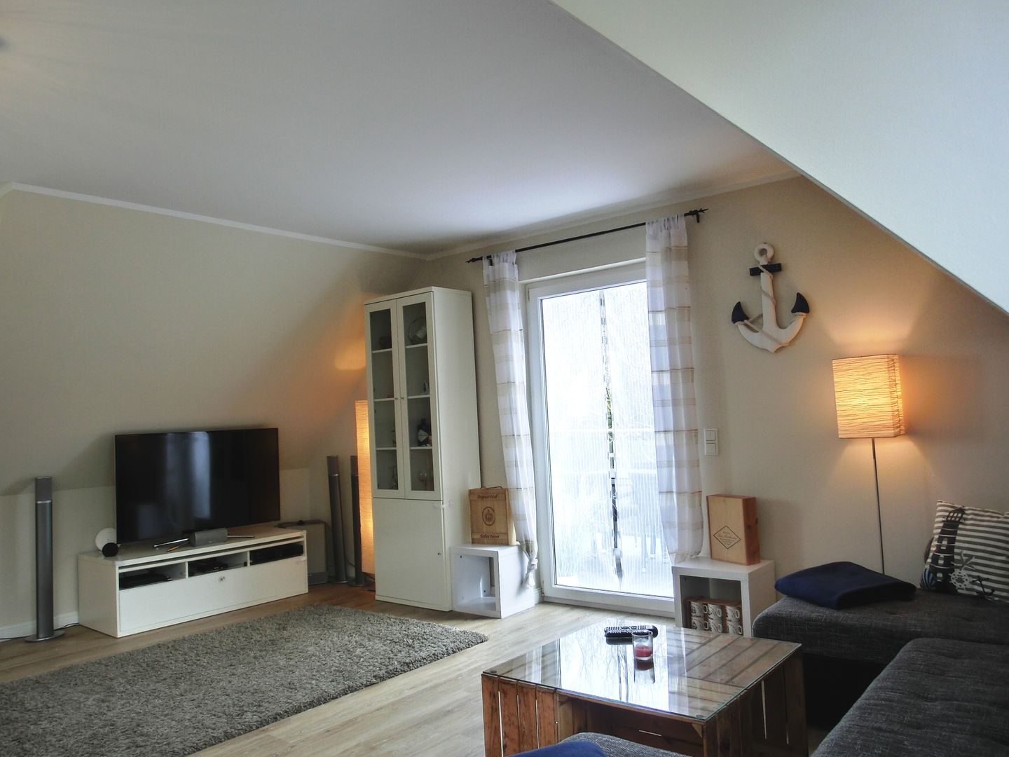 Markgrafenheide Ferienhaus MH4 - "Strandhaus" Markgrafenheide - Wohnzimmer