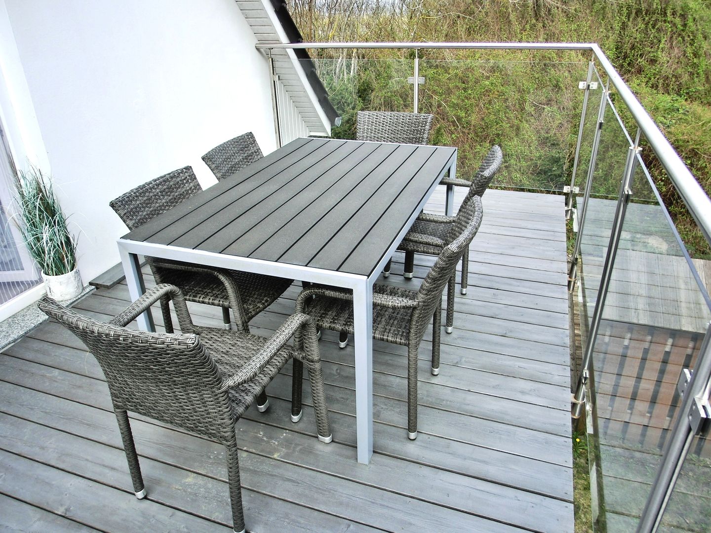 Markgrafenheide Ferienhaus MH4 - "Strandhaus" Markgrafenheide - Balkon