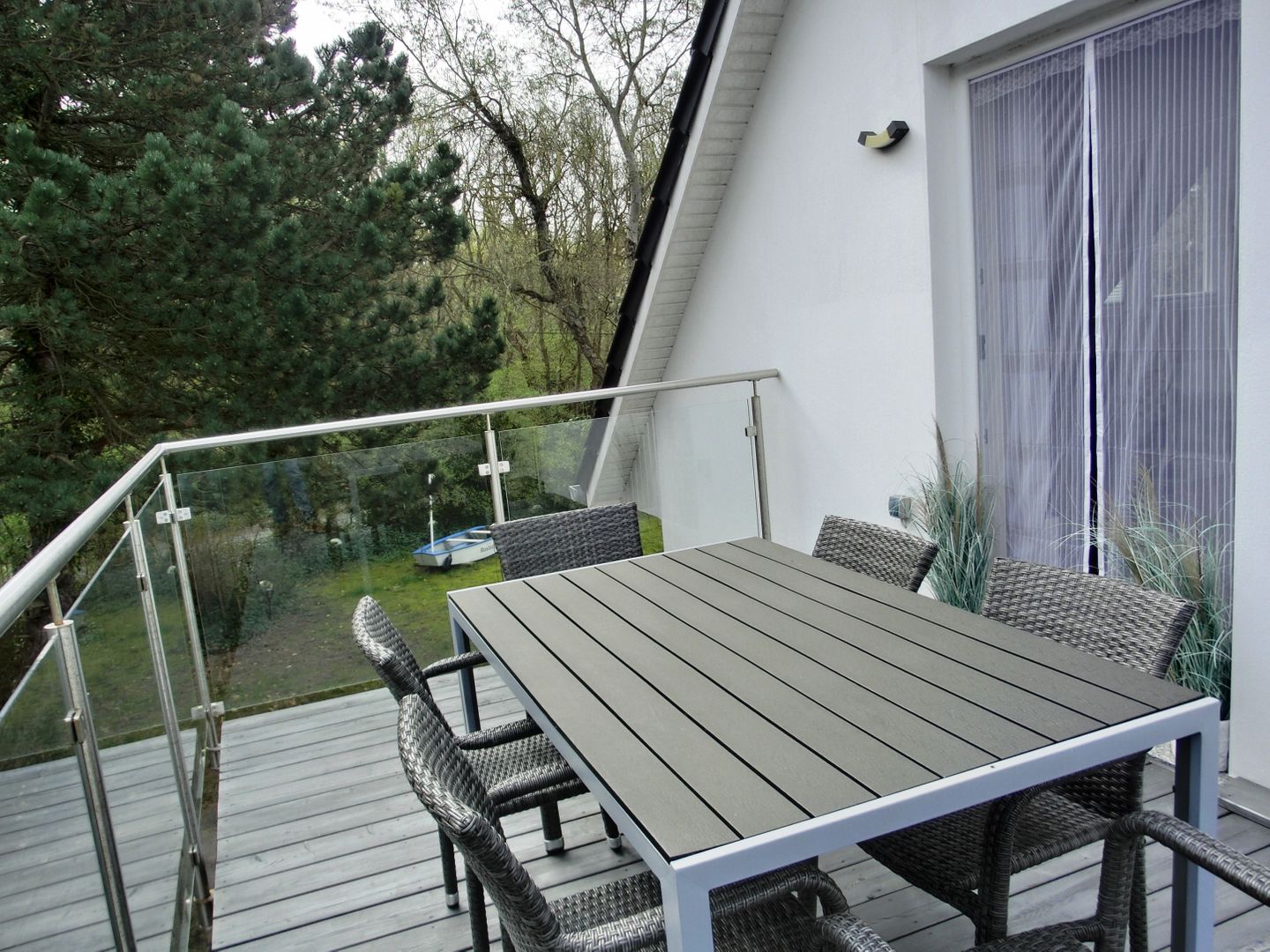 Markgrafenheide Ferienhaus MH4 - "Strandhaus" Markgrafenheide - Balkon