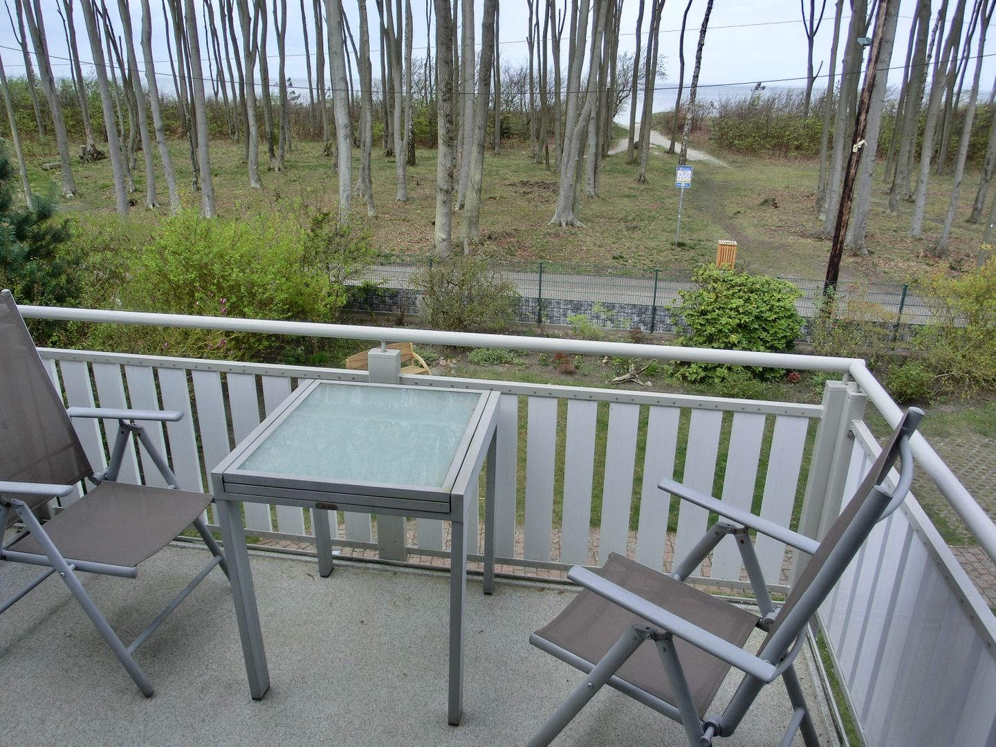  Ferienwohnung ZU2 "Strandgucker" Graal-Müritz - Balkon