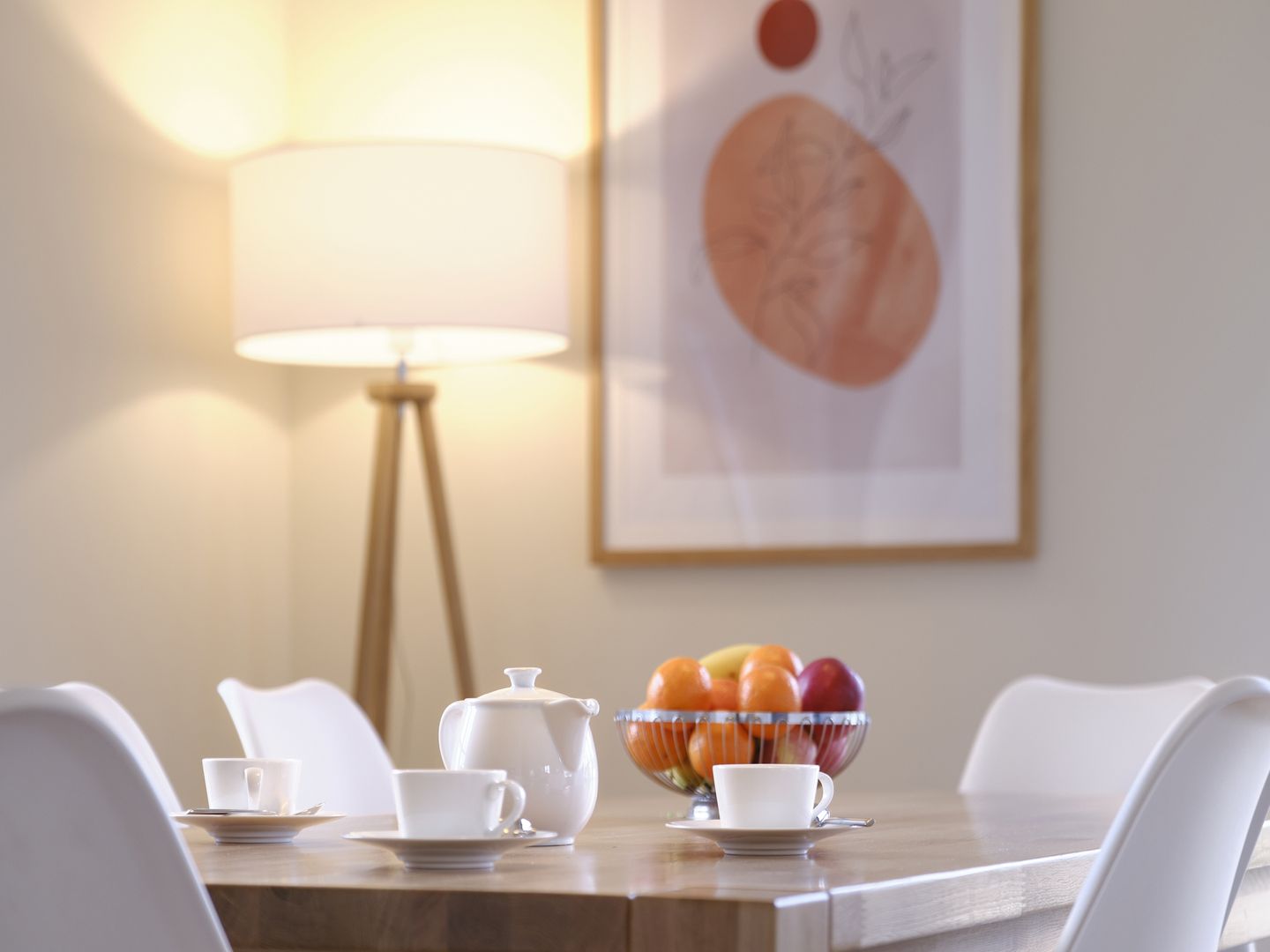 Luxus Reetdachvilla mit 3 Schlafzimmern, Sauna und Kamin (G06) - Wohnzimmer