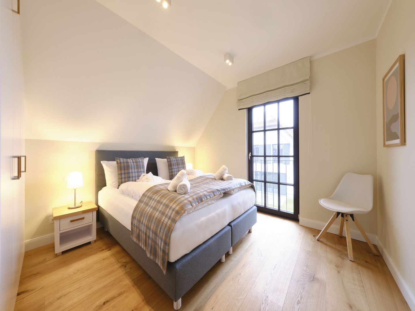 Luxus Reetdachvilla mit 3 Schlafzimmern, Sauna und Kamin (G06) - Schlafzimmer