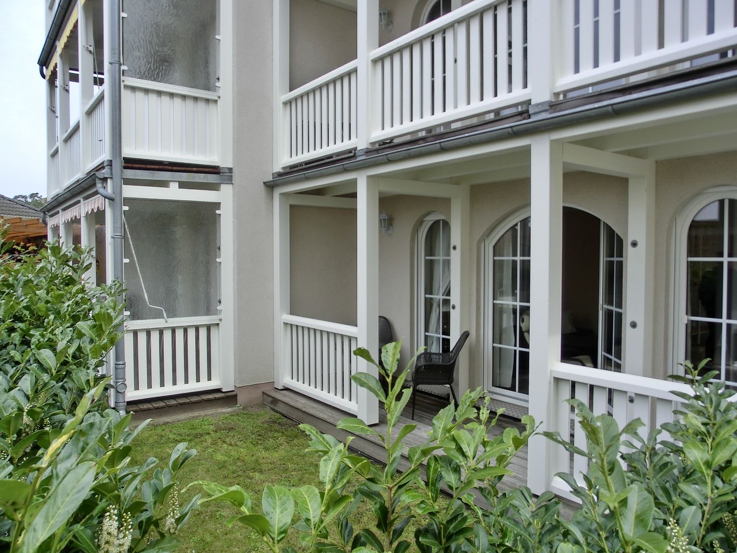  Ferienwohnung KK33 "Sommerfrische" Graal-Müritz - Terrasse