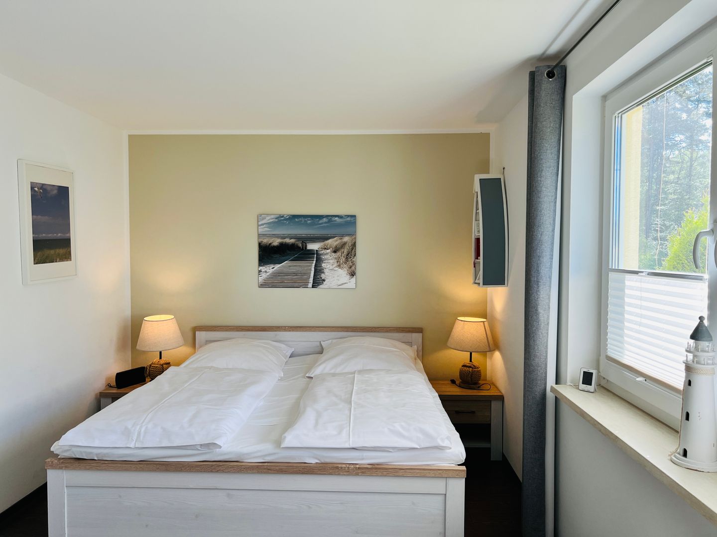  Ferienwohnung KWE 10 OG "Eikkater" Graal-Müritz Küstenwald - Schlafzimmer