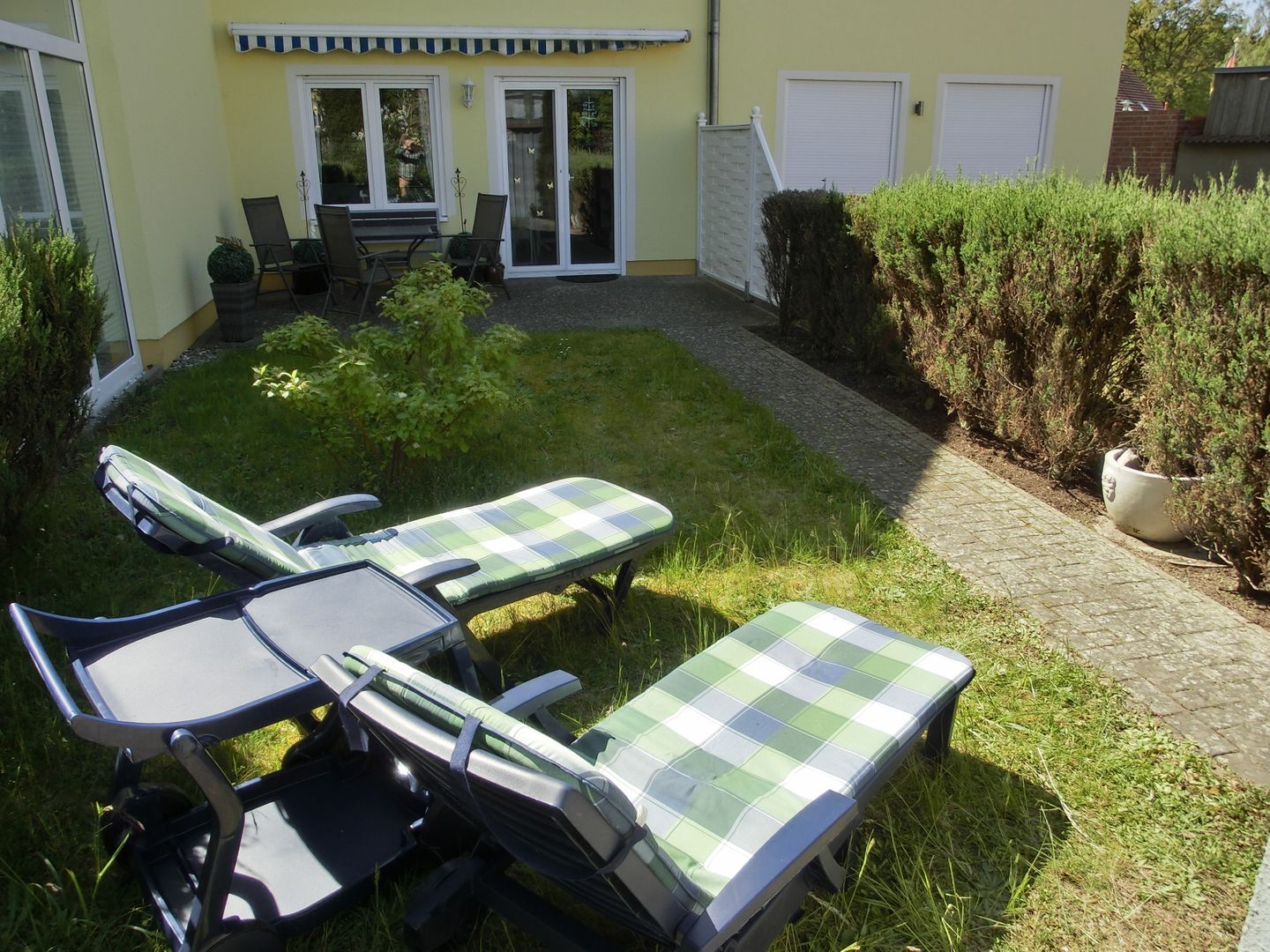  Ferienwohnung S3 "Bi uns to Hus" Graal-Müritz - Terrasse