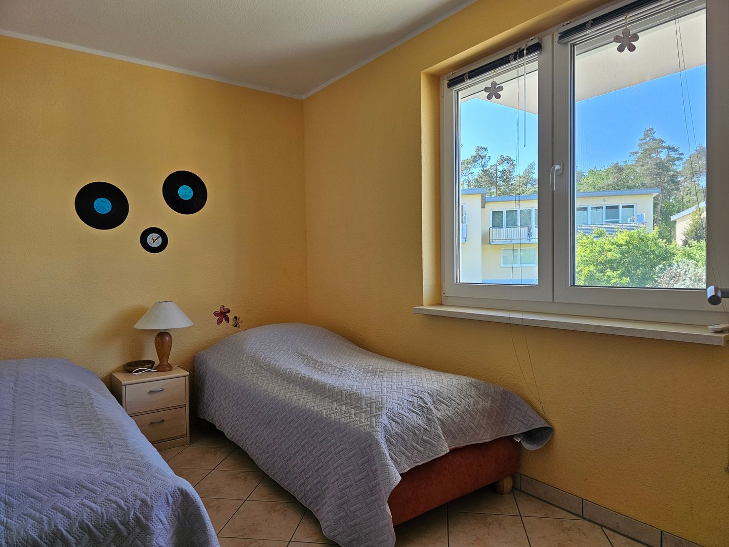  Ferienwohnung KWE 7 OG Graal-Müritz Küstenwald - Schlafzimmer