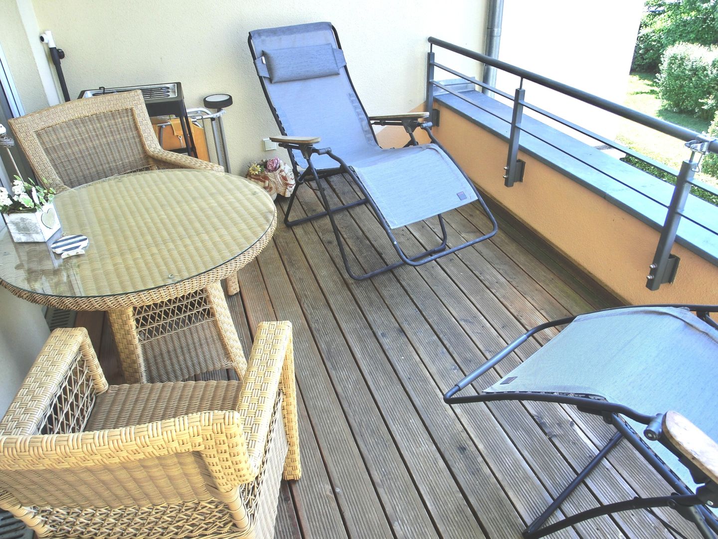  Ferienwohnung L21 Graal-Müritz - Balkon