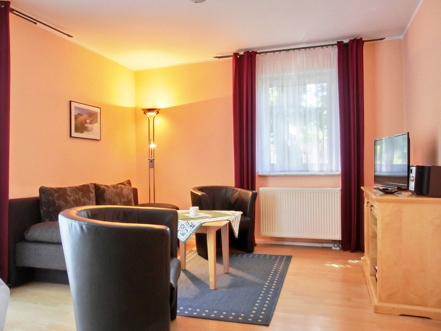  Ferienwohnung F7 Graal-Müritz - Wohnzimmer