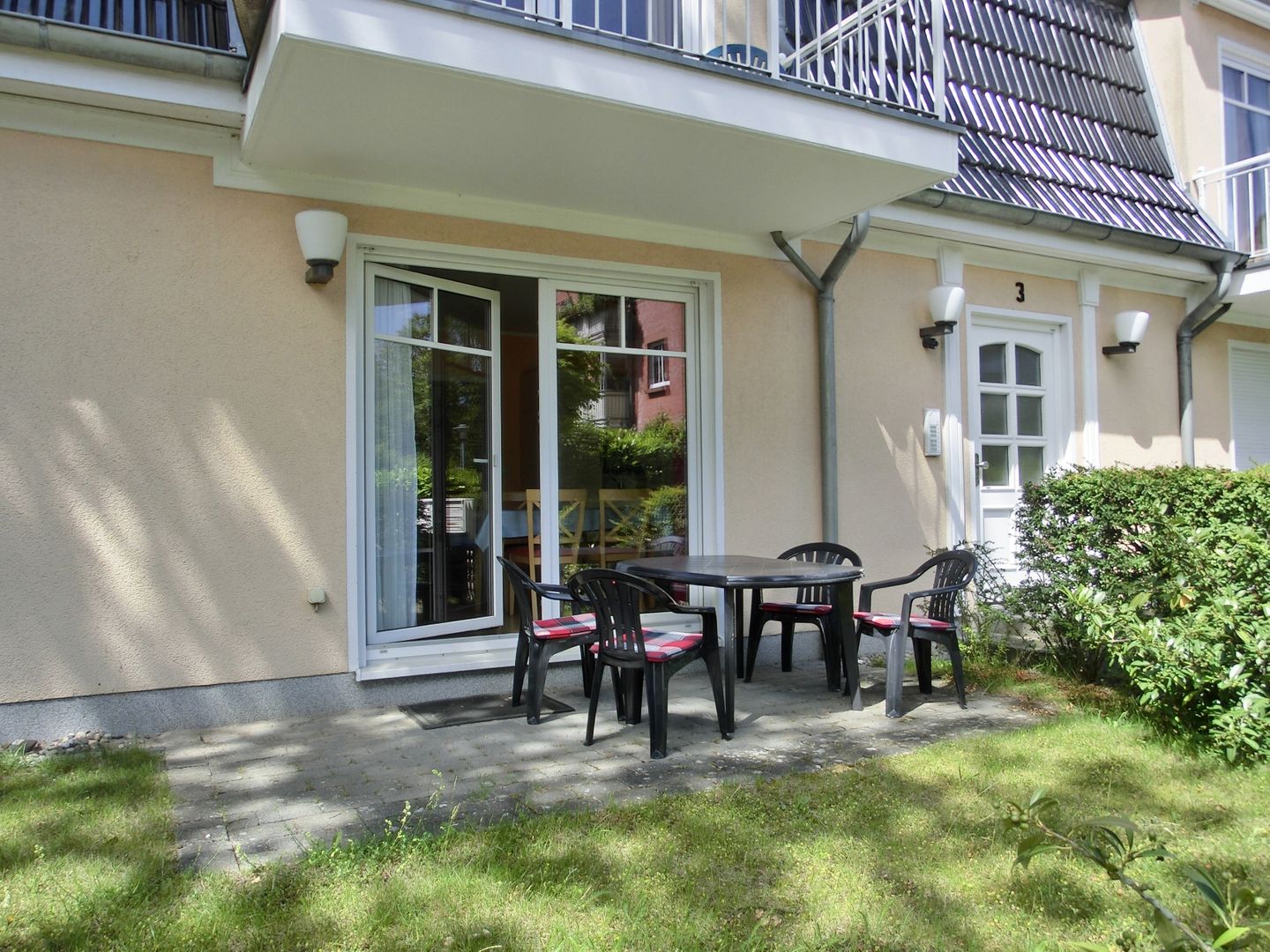  Ferienwohnung F7 Graal-Müritz - Terrasse