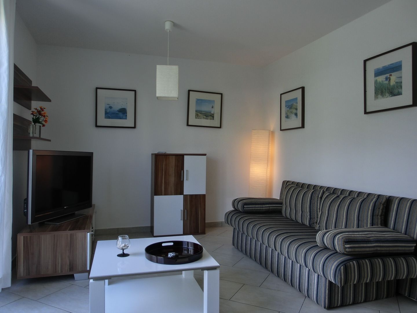  Ferienwohnung KWF-5b EG Graal-Müritz Küstenwald - Wohnzimmer