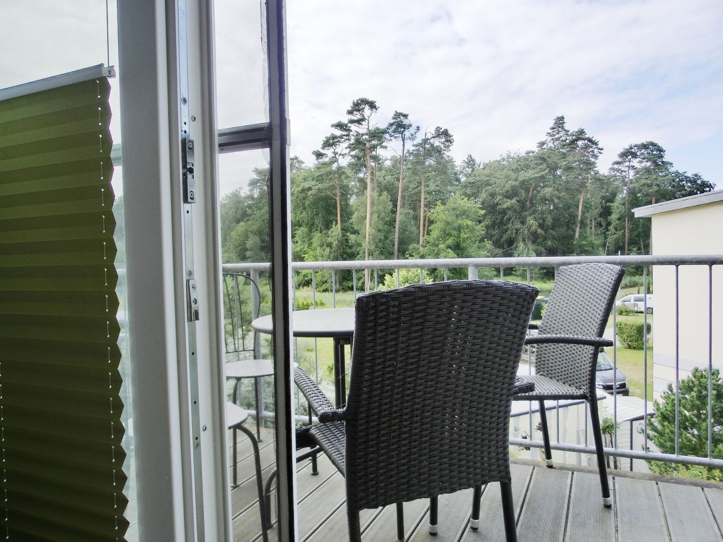  Ferienwohnung KWE 2 OG Graal-Müritz Küstenwald - Balkon