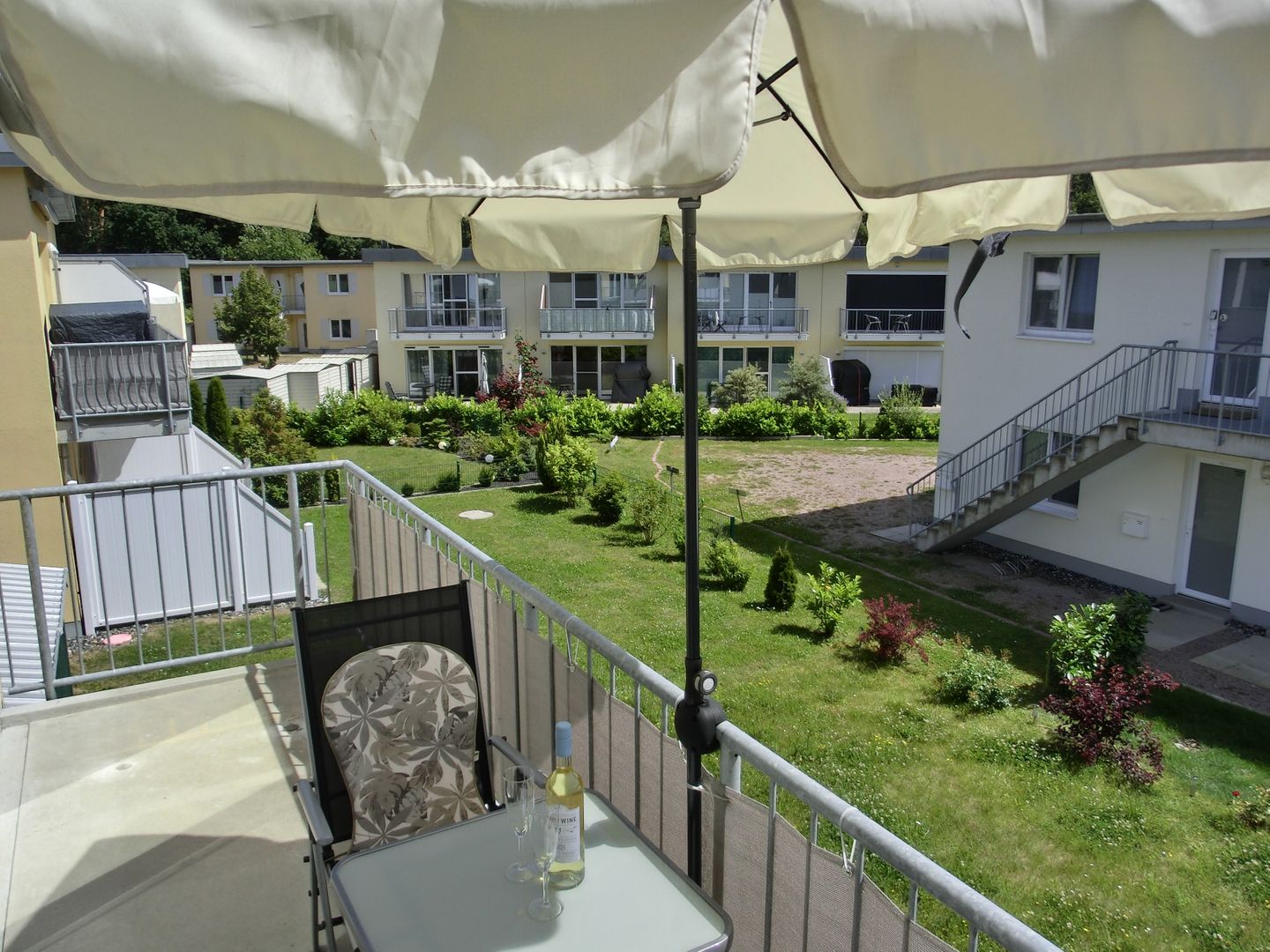  Ferienwohnung KWU 5 OG - "Orchidee" Graal-Müritz Küstenwald - Balkon