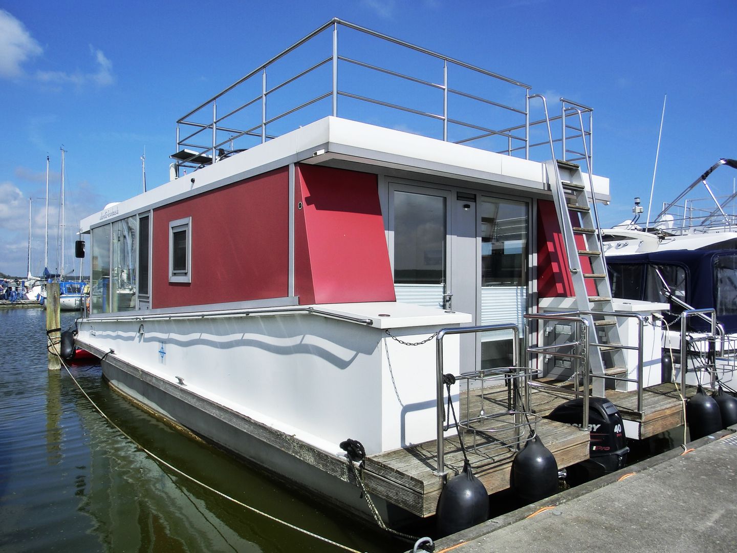  HB - Hausboot Floating 30 "Paula" Ribnitz-Damgarten - Hauptansicht