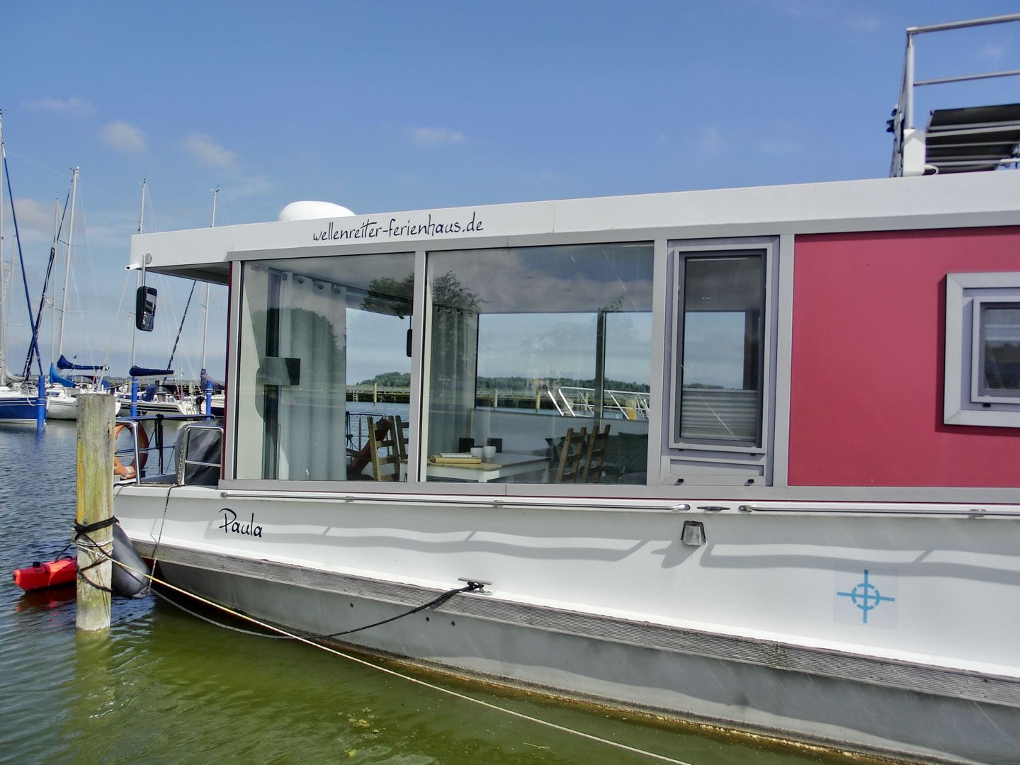  HB - Hausboot Floating 30 "Paula" Ribnitz-Damgarten - Hauptansicht