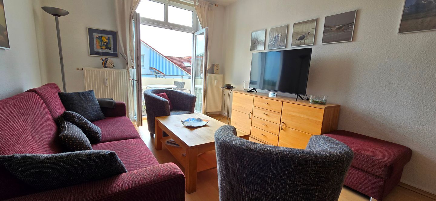  Ferienwohnung S32 Graal-Müritz - Wohnzimmer