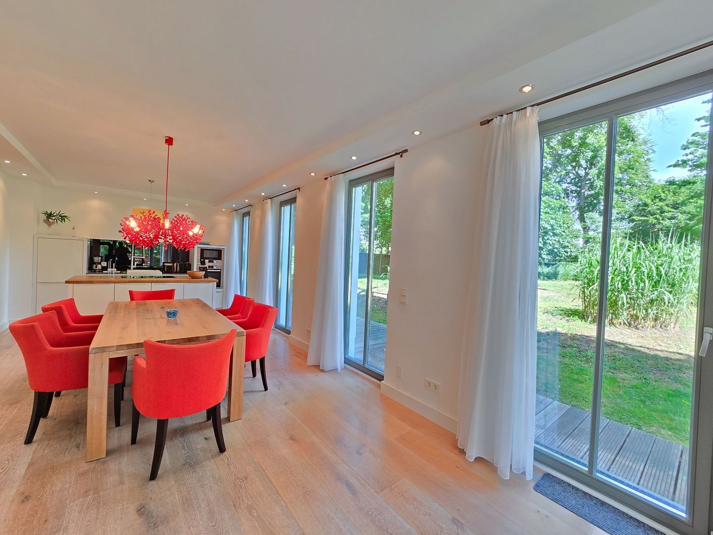 Strandvillen Binz Ferienwohnung mit 2 Schlafzimmern und Terrasse (PVA/01) Insel Rügen - Wohnzimmer