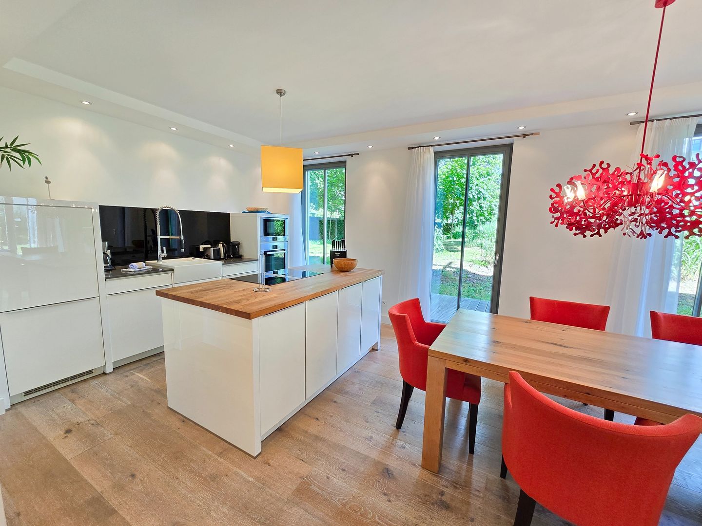 Strandvillen Binz Ferienwohnung mit 2 Schlafzimmern und Terrasse (PVA/01) Insel Rügen - Küche / Küchenzeile