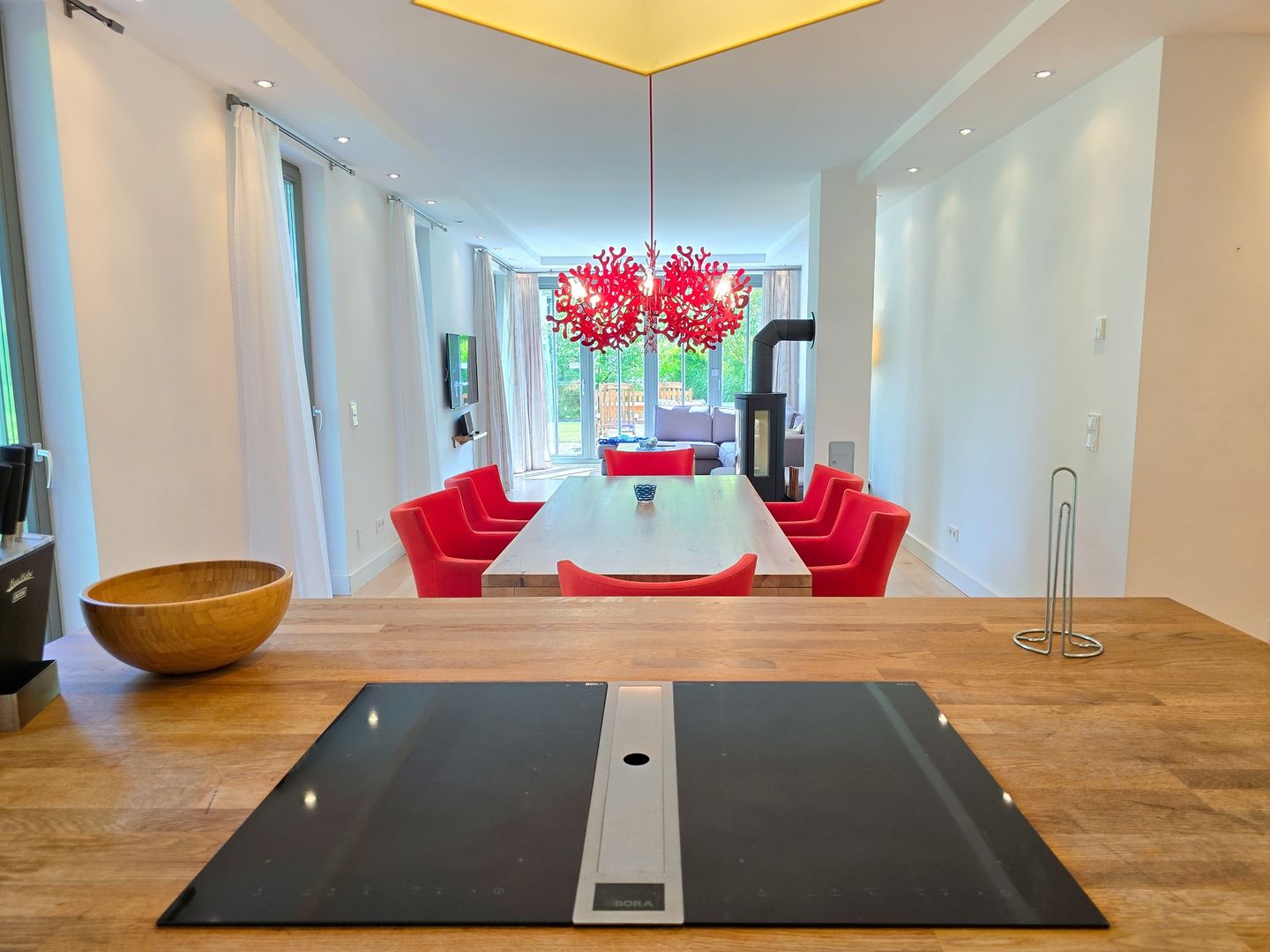 Strandvillen Binz Ferienwohnung mit 2 Schlafzimmern und Terrasse (PVA/01) Insel Rügen - Küche / Küchenzeile