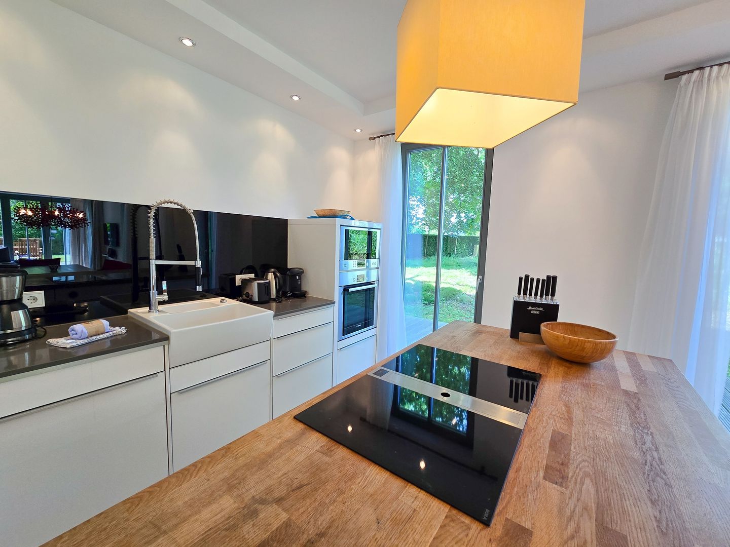 Strandvillen Binz Ferienwohnung mit 2 Schlafzimmern und Terrasse (PVA/01) Insel Rügen - Küche / Küchenzeile