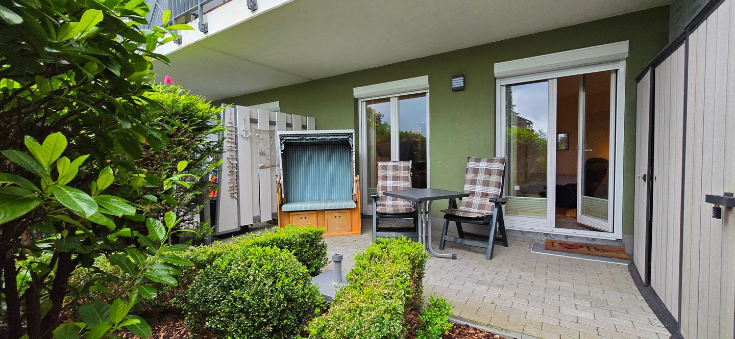  Ferienwohnung S34 "Harmonie" Graal-Müritz - Terrasse