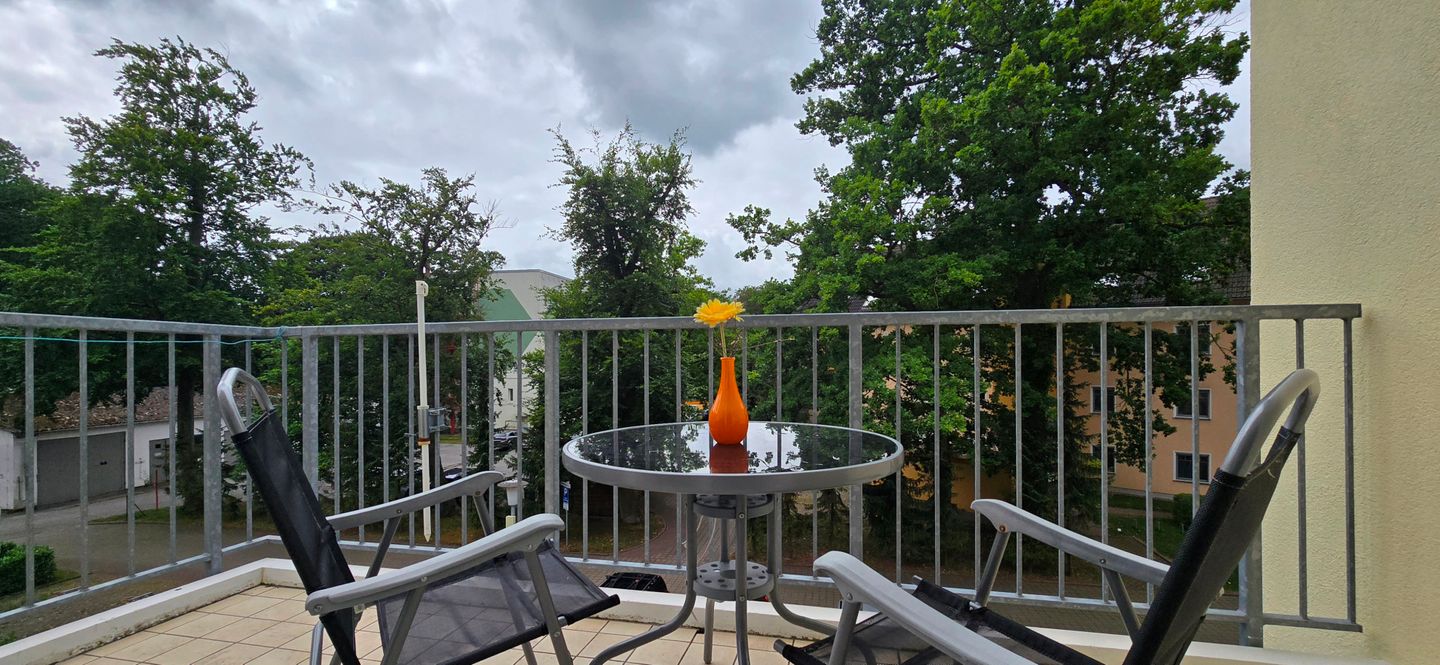  Ferienwohnung H16 "Strandkorb" Graal-Müritz - Balkon