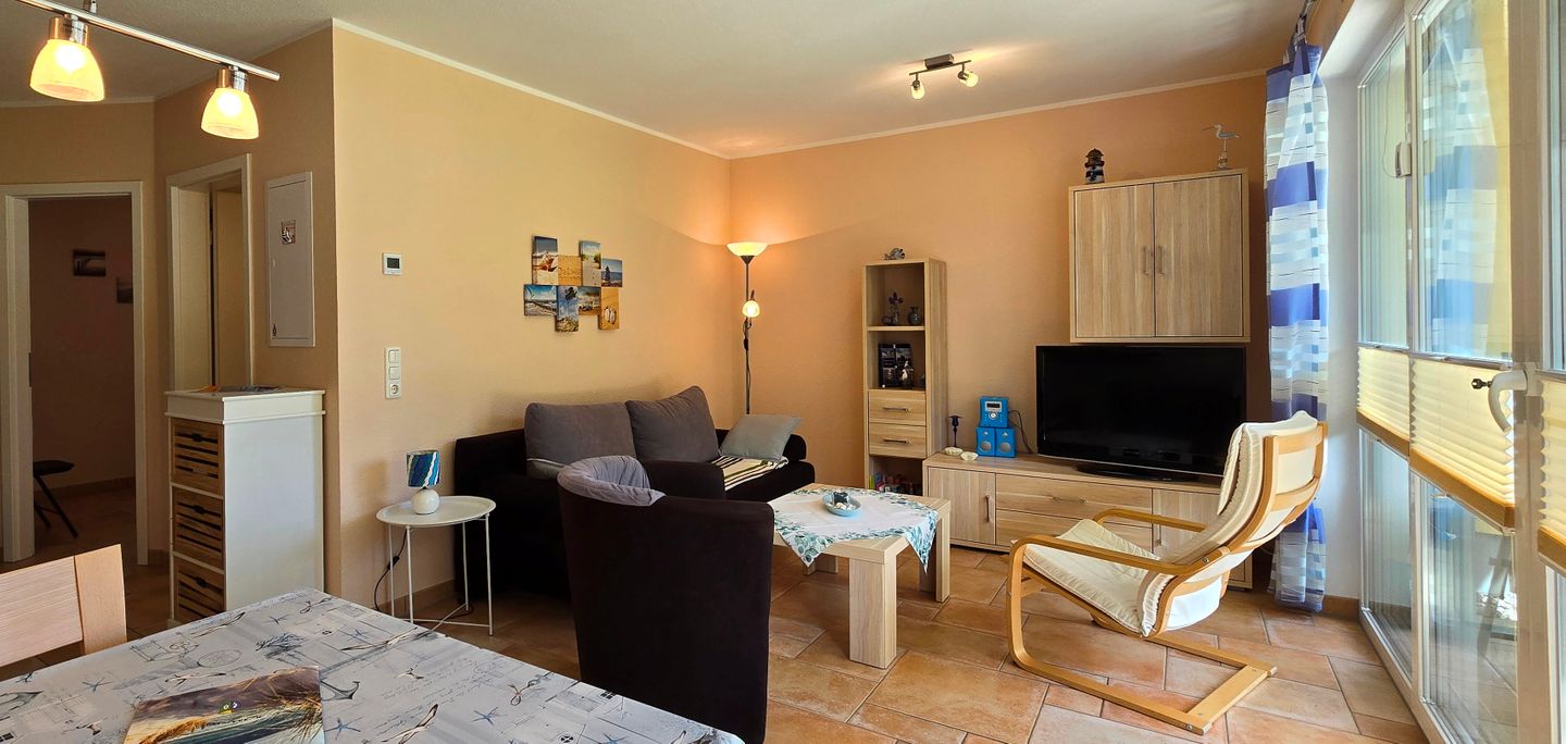  Ferienwohnung KWi 54 EG - "Möwennest" Graal-Müritz Küstenwald - Wohnzimmer
