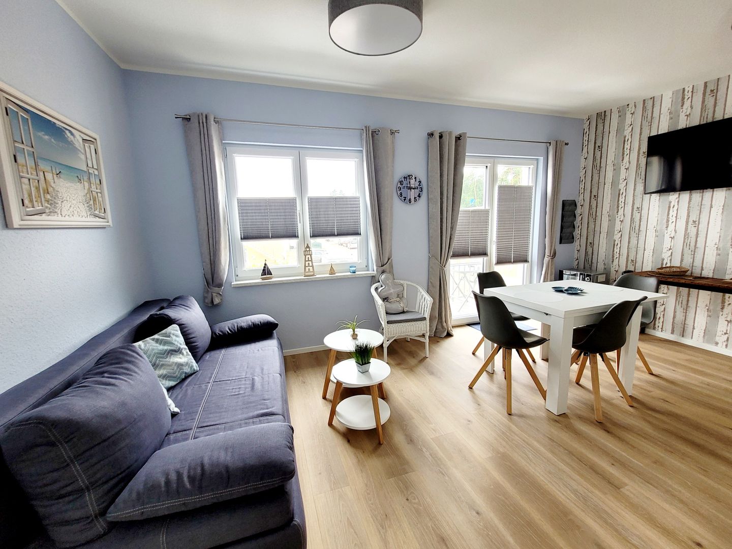  Ferienwohnung KWi 09 OG "Ostseezauber" Graal-Müritz Küstenwald - Wohnzimmer