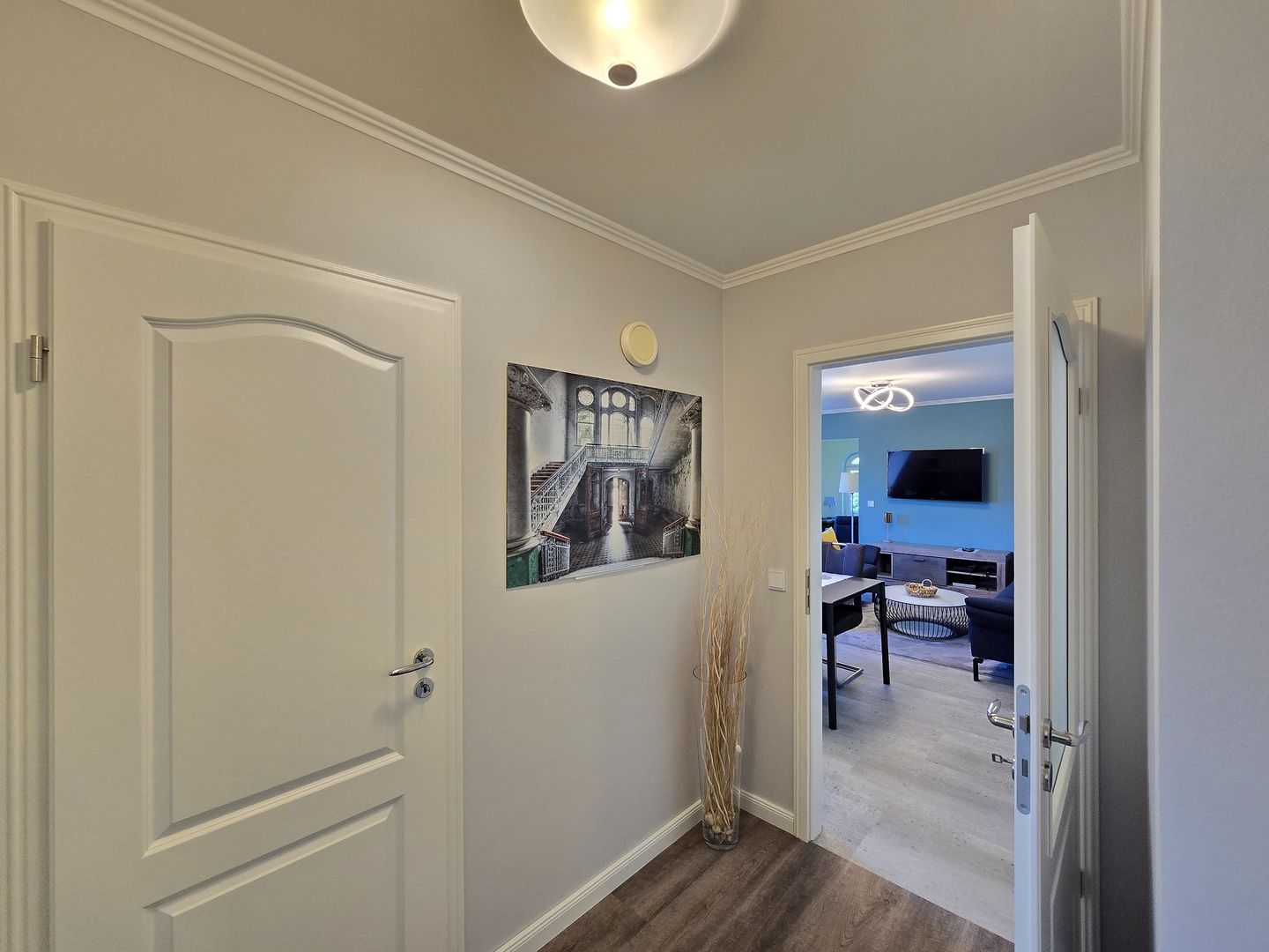 Strandvillen Binz Ferienwohnung mit Panoramablick, 2 Schlafzimmern und Balkon (SV/715) Insel Rügen - Empfang