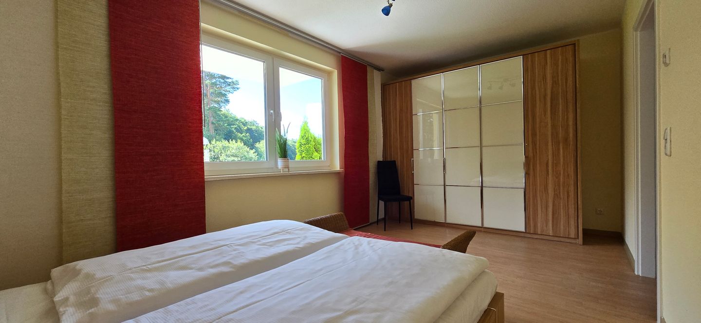  Ferienwohnung KWE 6 OG Graal-Müritz Küstenwald - Schlafzimmer