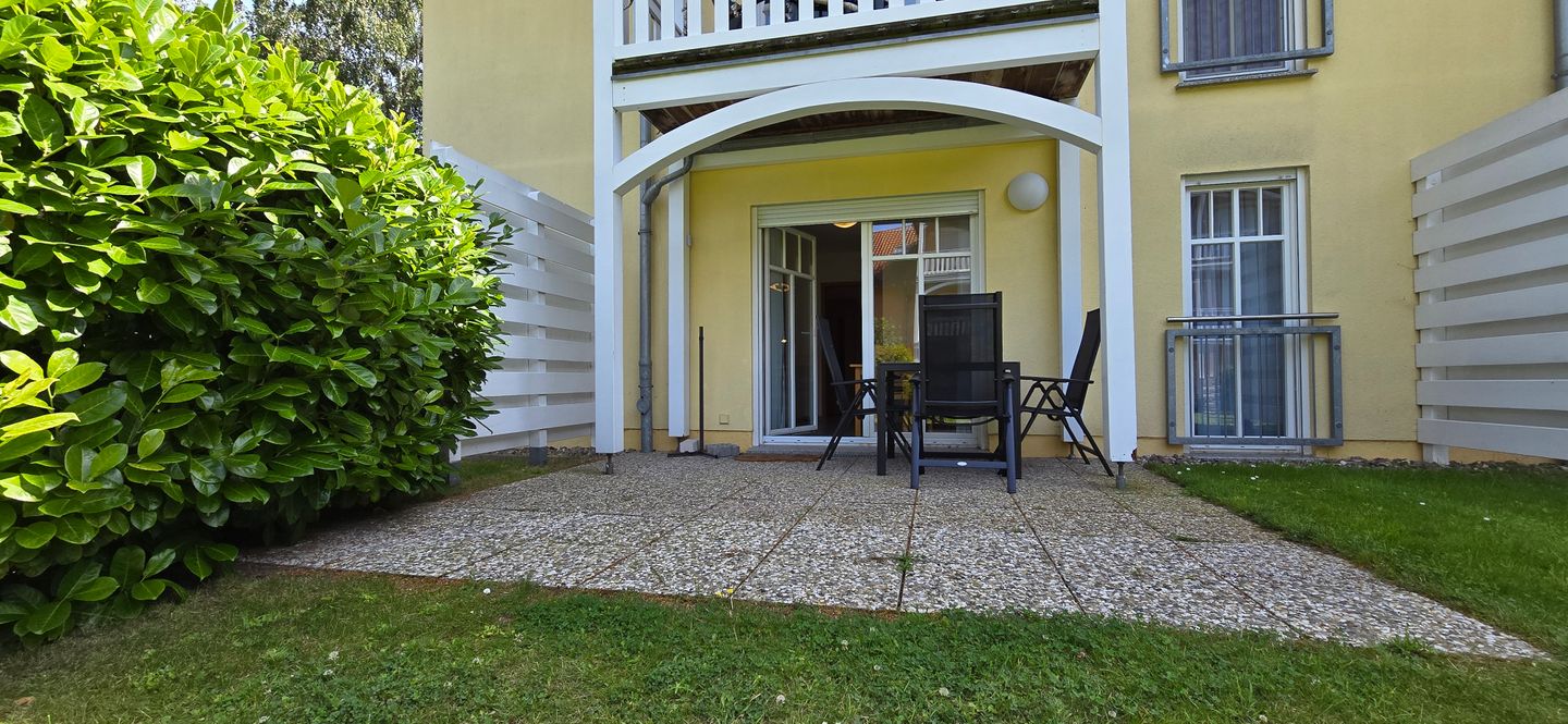  Ferienwohnung T5 Graal-Müritz - Terrasse