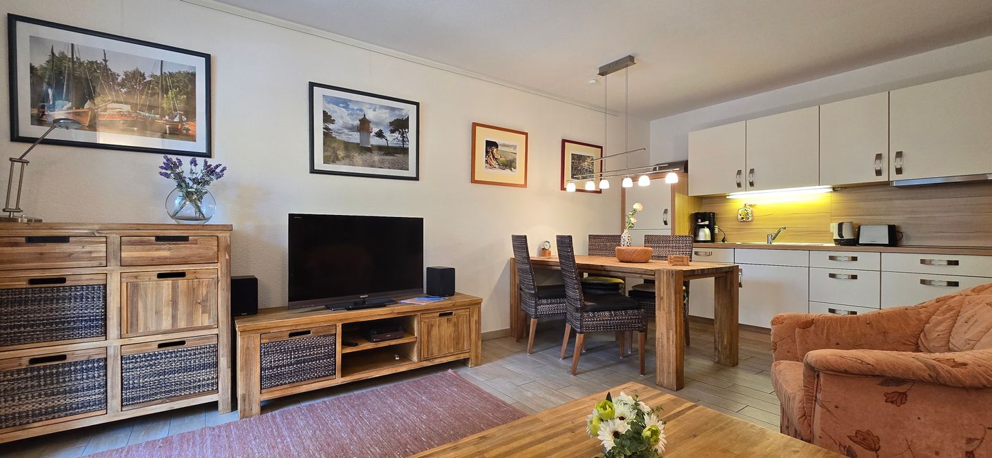  Ferienwohnung LFR18 Brise Graal-Müritz - Wohnzimmer