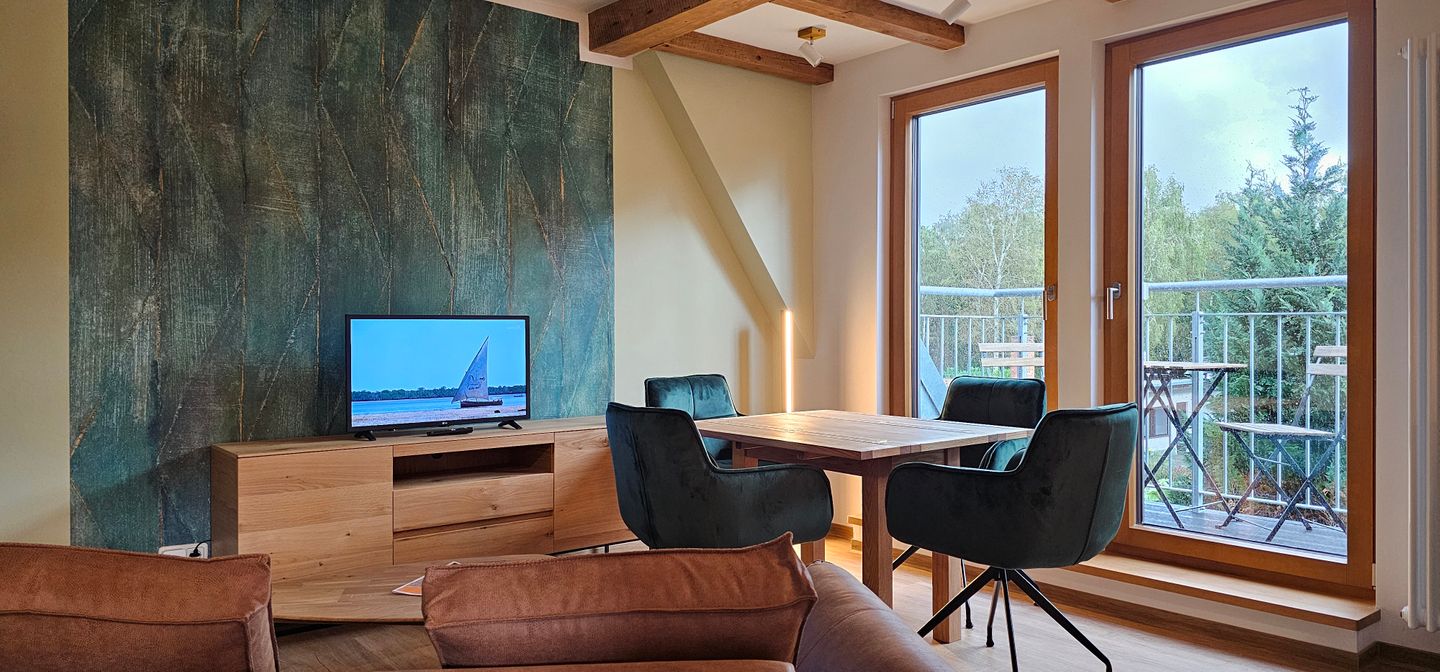 Markgrafenheide Ferienwohnung MH6 Markgrafenheide - Wohnzimmer