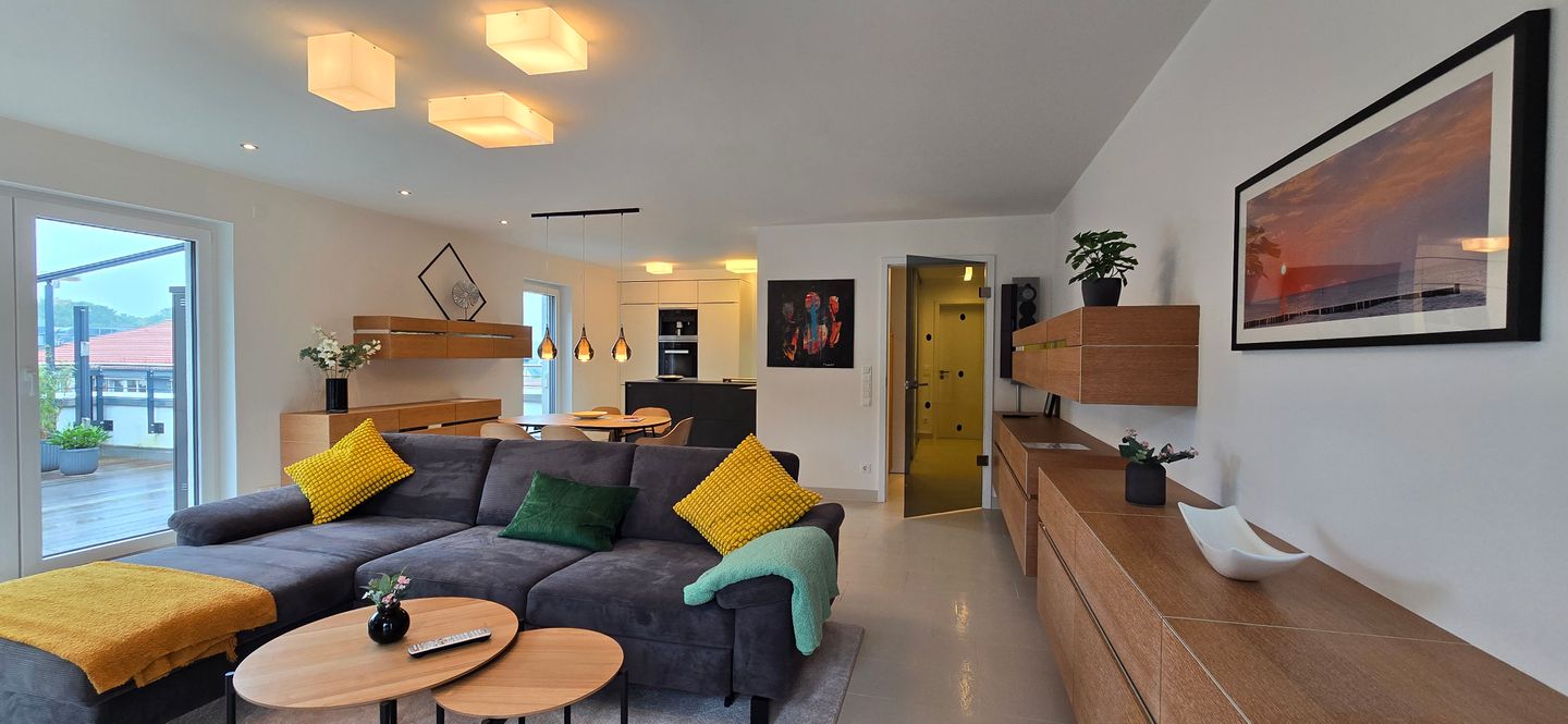  Ferienwohnung LP15 - "Das Penthouse" Graal-Müritz - Wohnzimmer