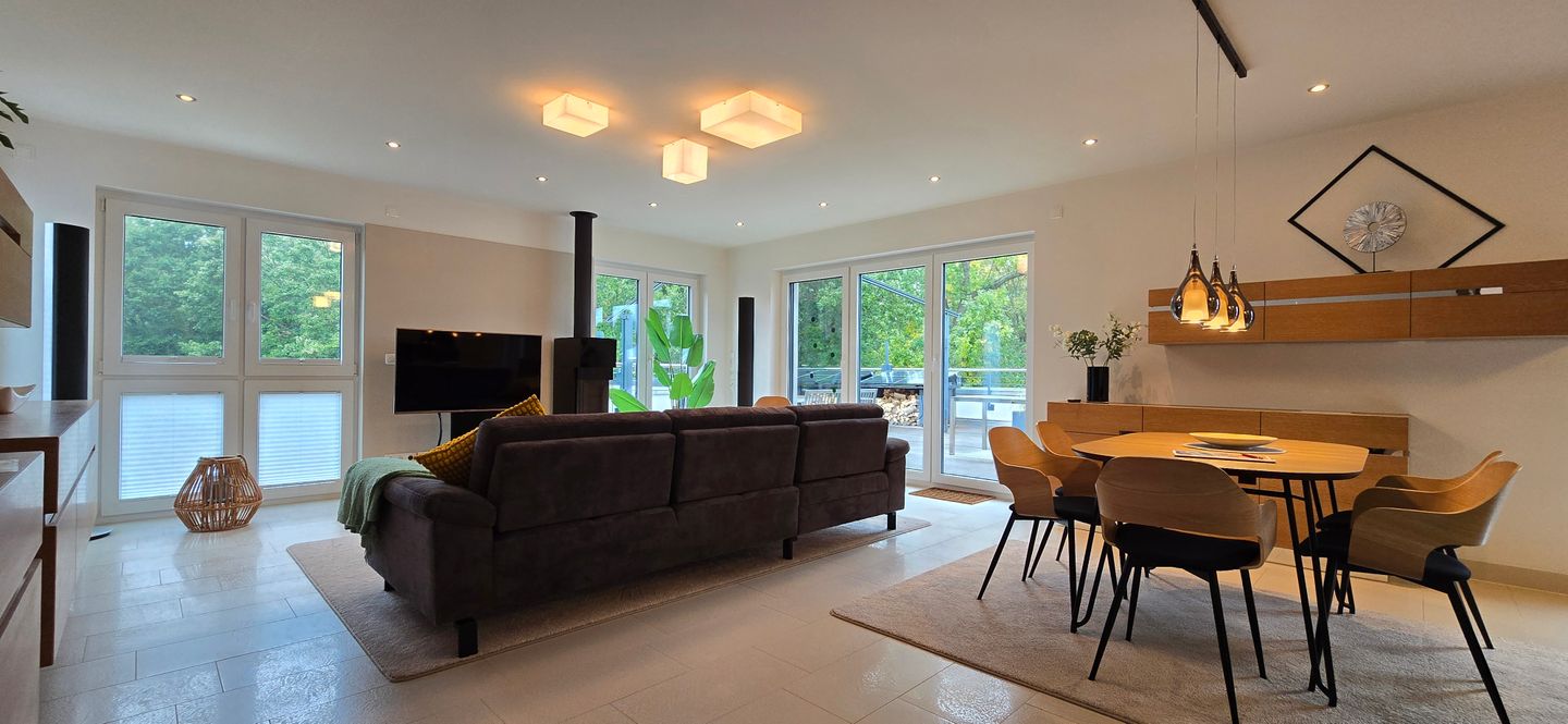  Ferienwohnung LP15 - "Das Penthouse" Graal-Müritz - Wohnzimmer