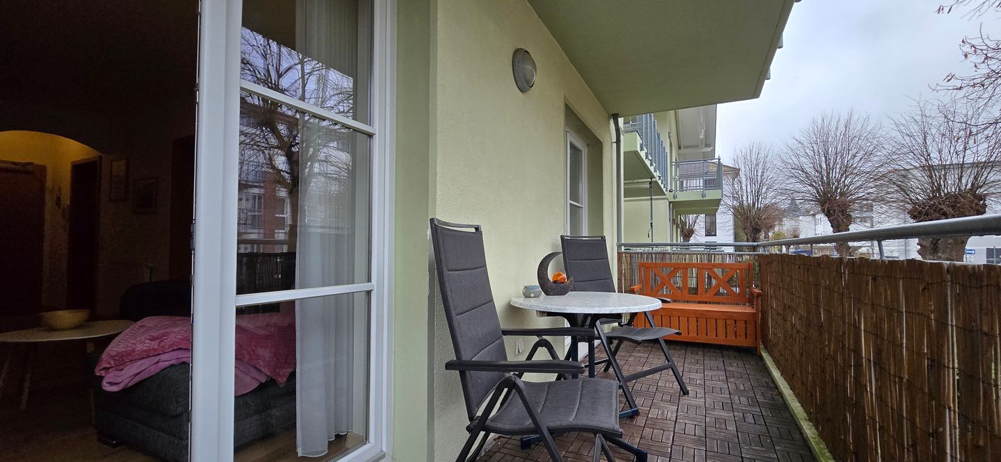  Ferienwohnung LFR8 Graal-Müritz - Balkon