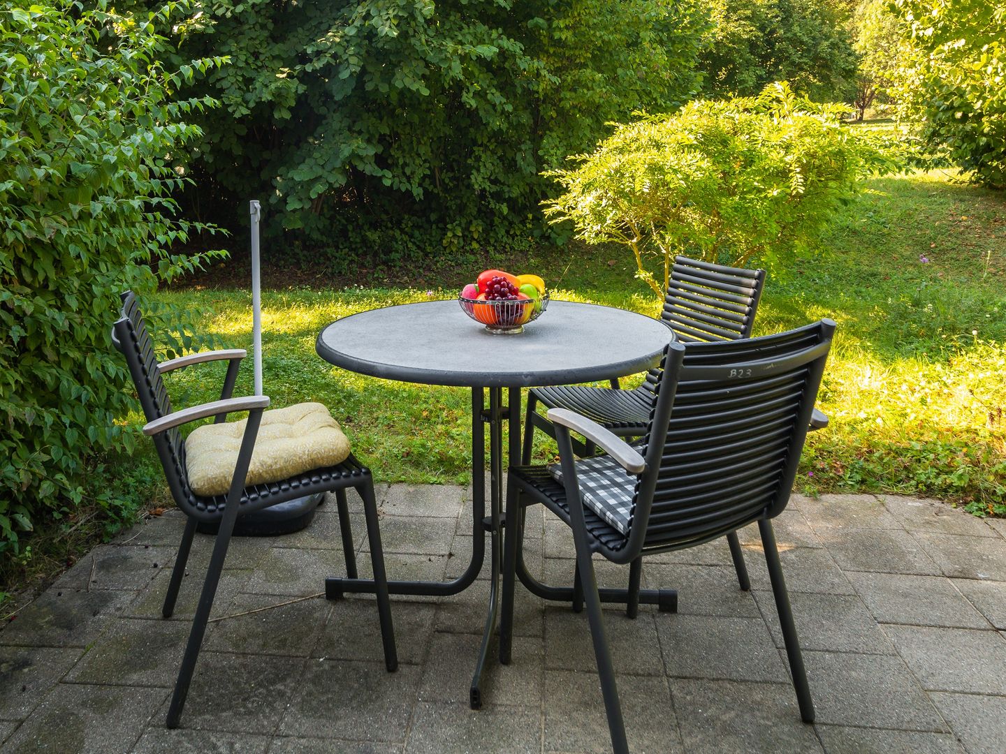 Feriendorf Rugana Komfort 1-Raum Ferienwohnung mit Terrasse (B23) Insel Rügen - Terrasse