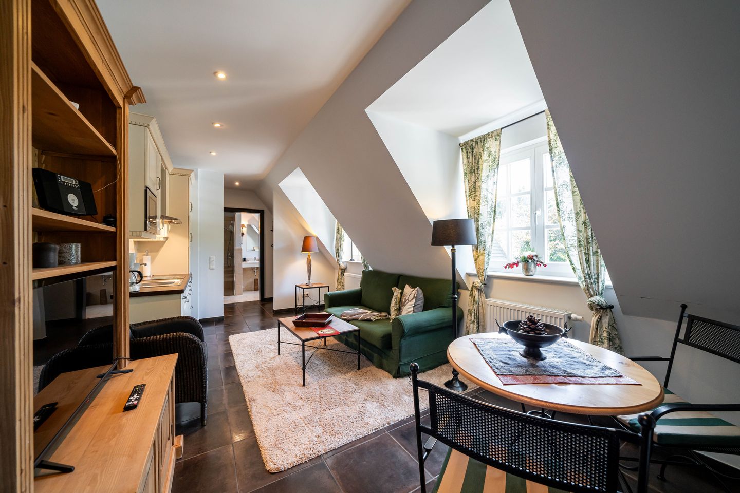  Ferienwohnung KM2 "Möwe" Graal-Müritz - Wohnzimmer