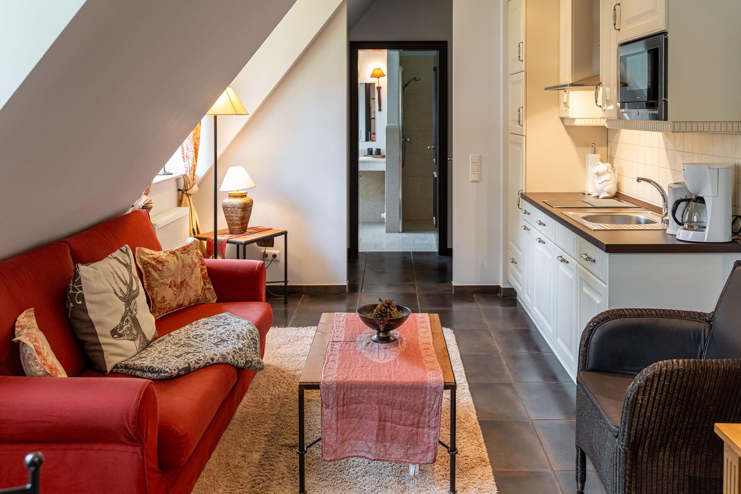  Ferienwohnung KM3 "Kranich" Graal-Müritz - Wohnzimmer