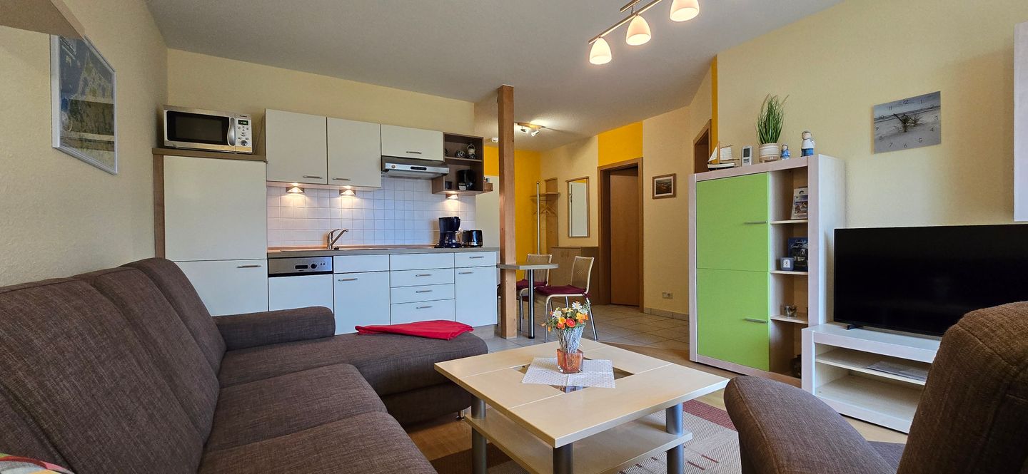  Ferienwohnung H 09 Graal-Müritz - Wohnzimmer