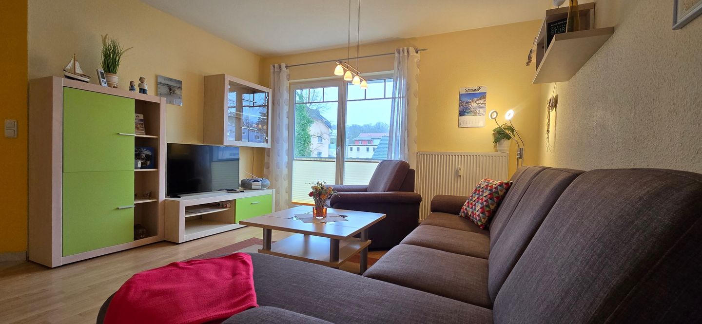  Ferienwohnung H 09 Graal-Müritz - Wohnzimmer