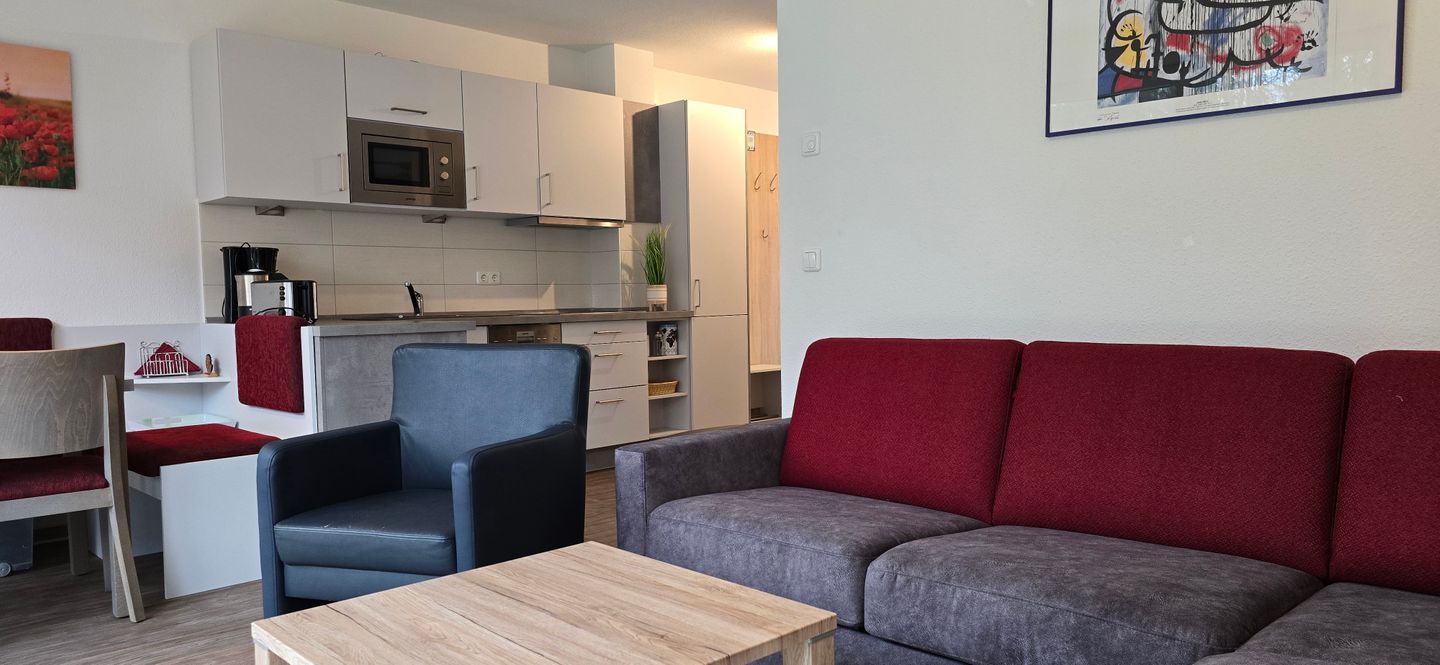  Ferienwohnung KWi 38 EG "Borstel" Graal-Müritz Küstenwald - Wohnzimmer