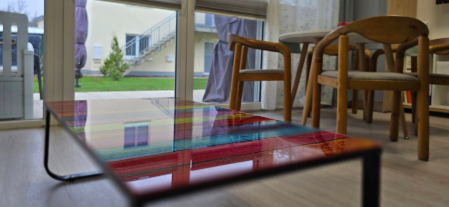  Ferienwohnung KWU 4 EG - "Schatulle" Graal-Müritz Küstenwald - Wohnzimmer