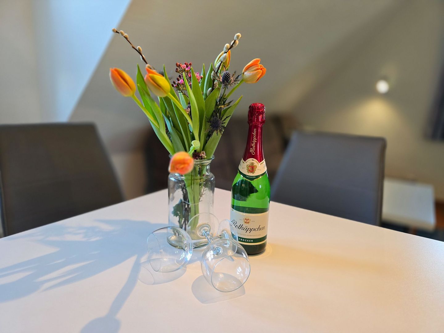 Feriendorf Rugana Klassik Ferienwohnung mit 1 Schlafzimmer (B57) Insel Rügen - Wohnzimmer