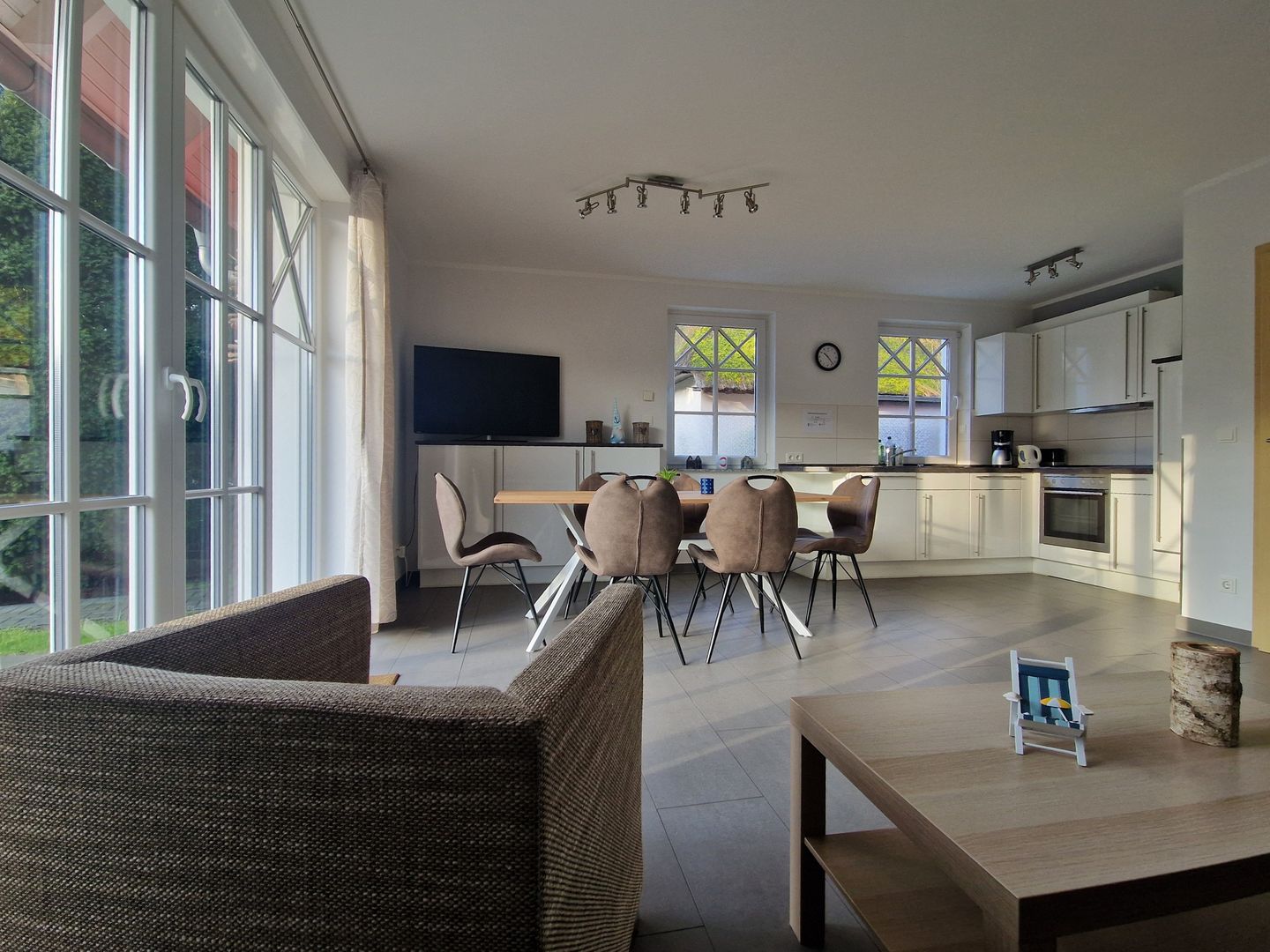  Ferienhaus FH T 1f "Tannenhof" Graal-Müritz - Wohnzimmer