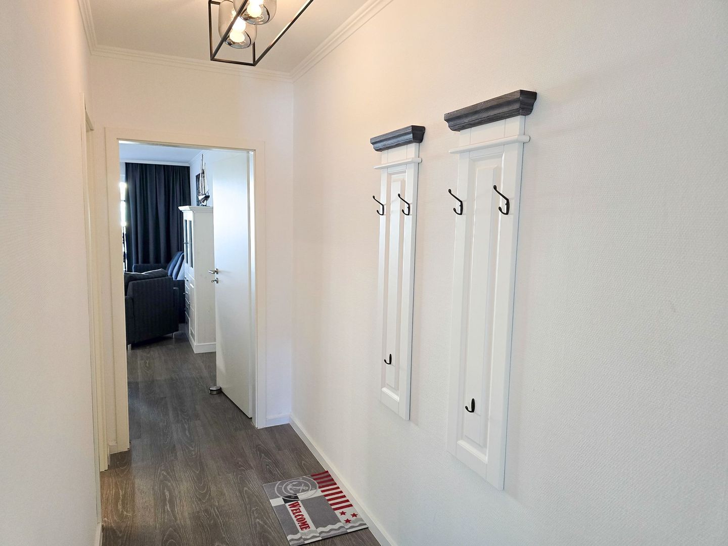 Dünenpark Binz Komfortplus Ferienwohnung mit 1 Schlafzimmer und Balkon im Obergeschoss (204) Insel Rügen - Empfang